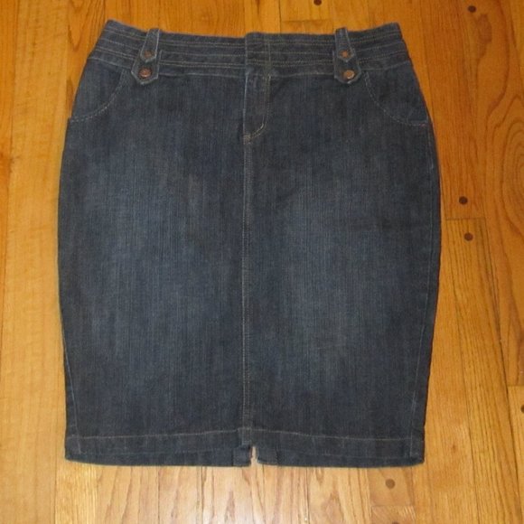 jean skirt size 18